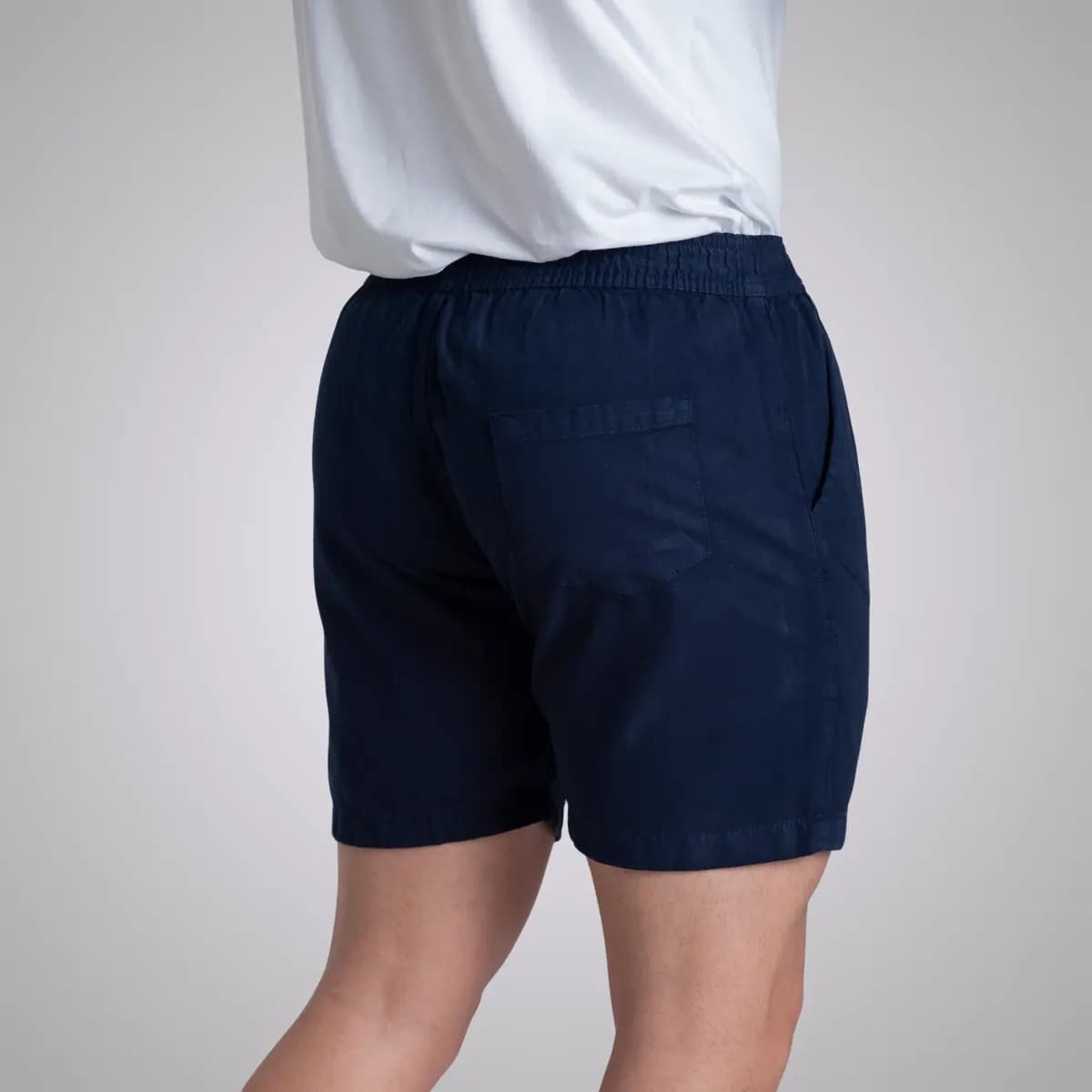 Short Tactel Azul Marinho, foto 3 de 3