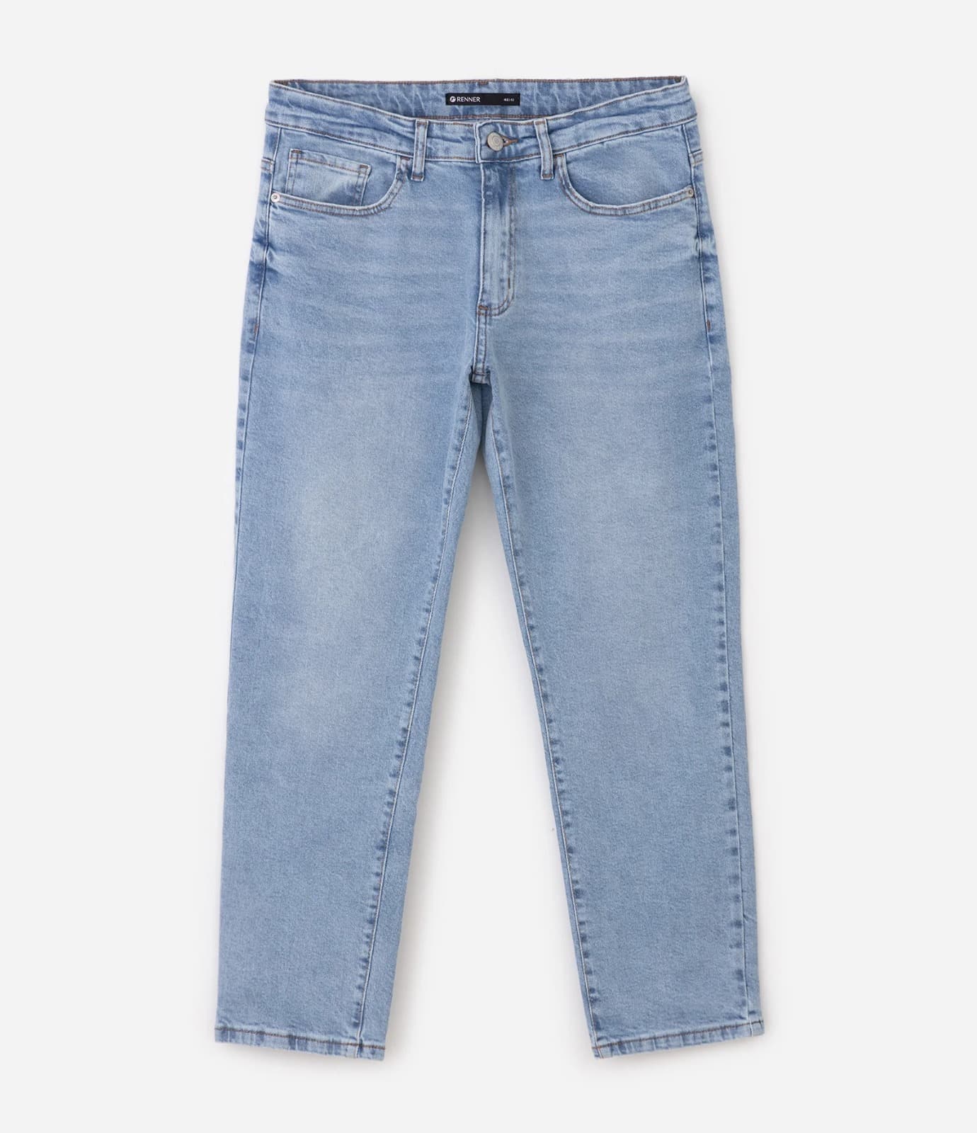 Calça Corte Reto Jeans Clara, foto 1 de 3