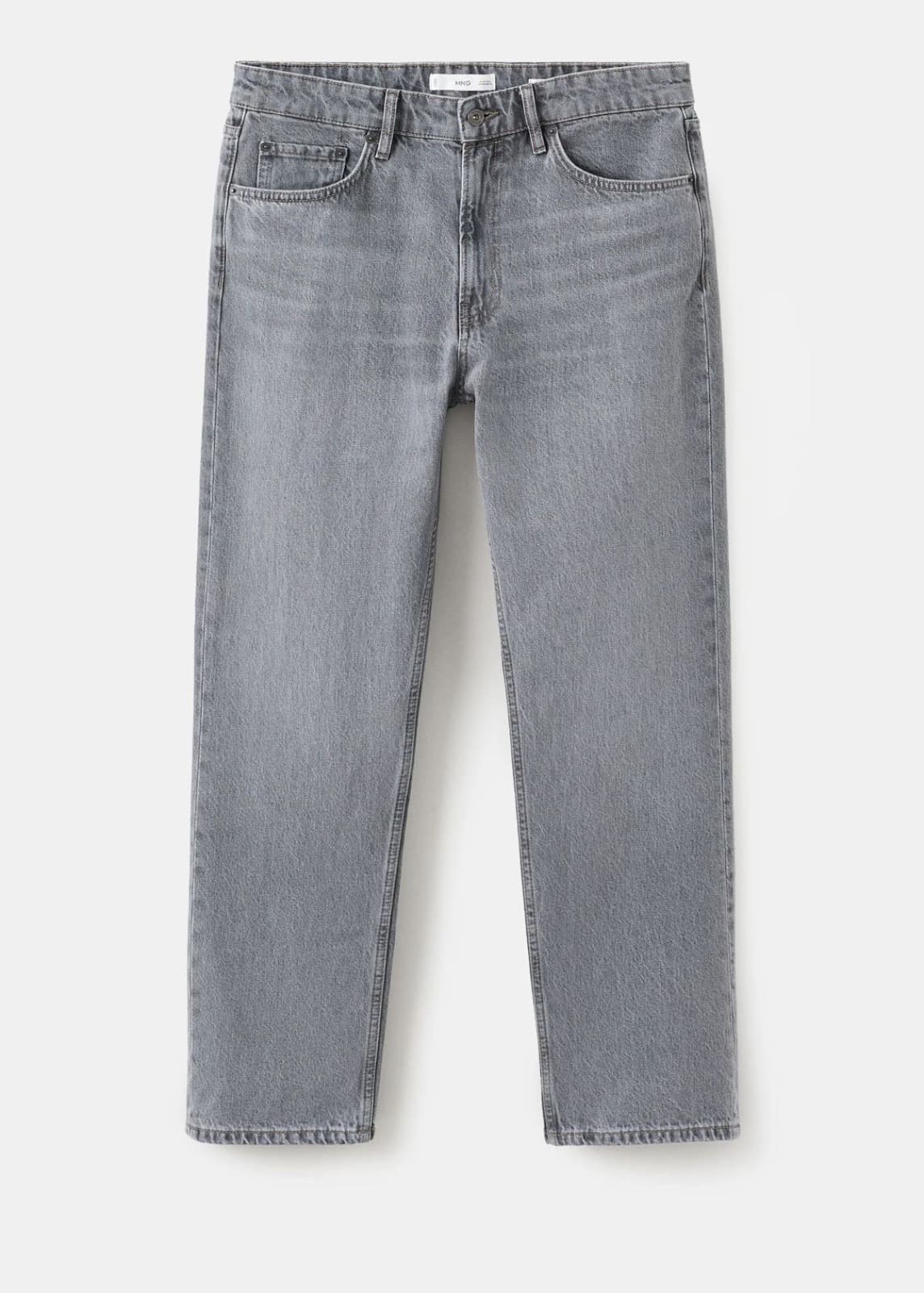 Calça Corte Reto Cinza, foto 1 de 2