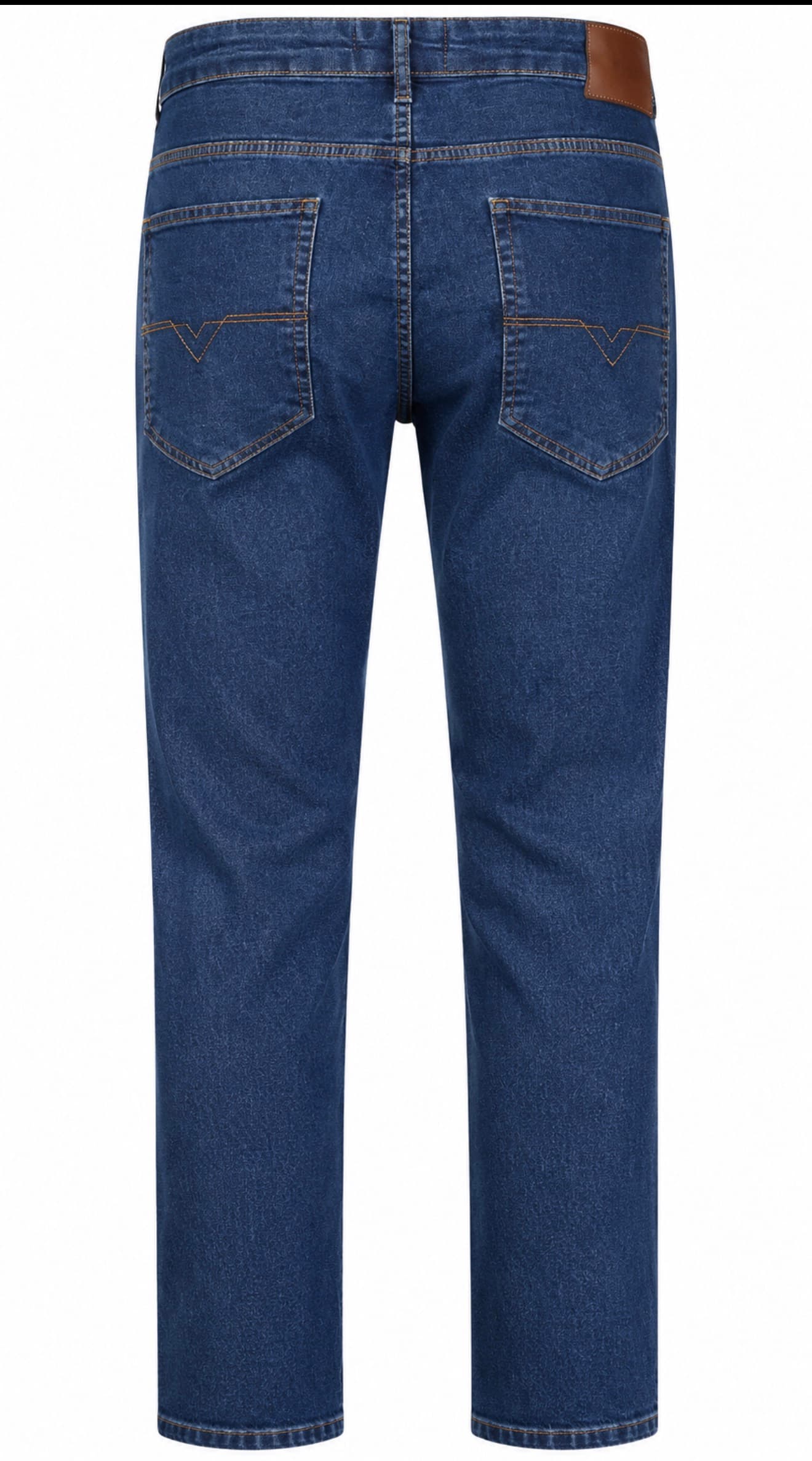 Calça de Brim Fina Azul Escuro, foto 3 de 3