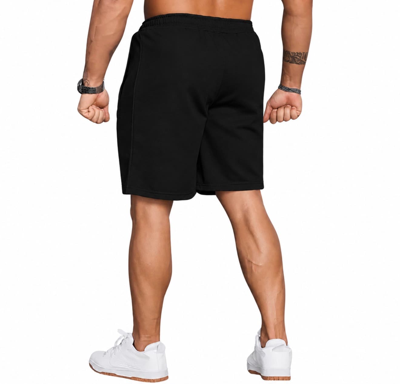 Short Tactel Preto, foto 2 de 3